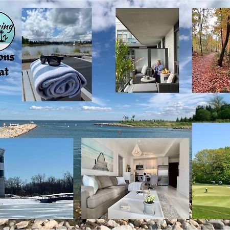 Stunning Stayz At Friday Harbour Beach Marina Resort Lake Simcoe Innisfil Exterior photo